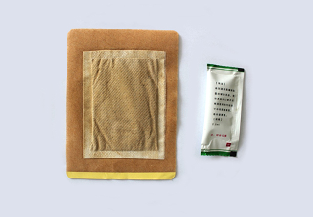 液体穴位贴（溻渍贴、药粉促渗剂型）